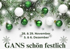 GANS schön festlich, © Domhof erleben GANS schön festlich, © Domhof erleben