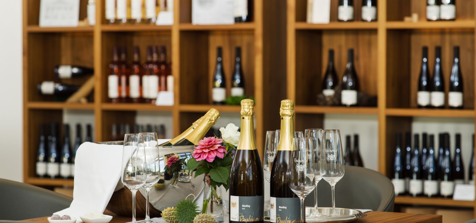 Vinothek im Weingut Paulinenhof 3, © Carsten Costard Vinothek im Weingut Paulinenhof 3, © Carsten Costard