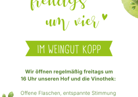 Weingut Kopp_Offene Vinothek, © Jana Kopp Weingut Kopp_Offene Vinothek, © Jana Kopp