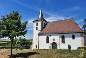 Kirche Hillesheim Rheinhessen 1 © TSC Rhein-Selz Kirche Hillesheim Rheinhessen 1 © TSC Rhein-Selz