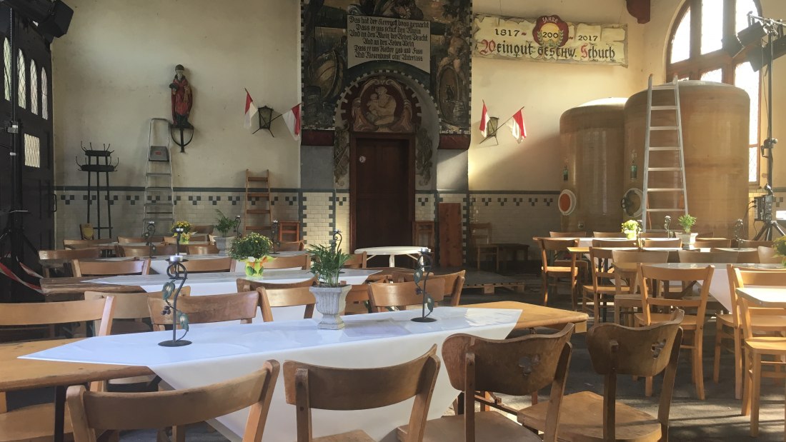 Weingut Geschwister Schuch_Innenansicht Kelterhaus, © Weingut Geschwister Schuch Weingut Geschwister Schuch_Innenansicht Kelterhaus, © Weingut Geschwister Schuch