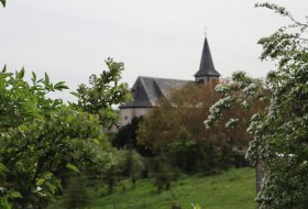 Blick auf St. Pirmin in Eimsheim © Tourismus Service Center der Verbandsgemeinde Rhein-Selz Blick auf St. Pirmin in Eimsheim © Tourismus Service Center der Verbandsgemeinde Rhein-Selz