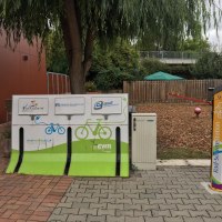 Rad-Service-Station mit Ladestation Nierstein © TSC Rhein-Selz Rad-Service-Station mit Ladestation Nierstein © TSC Rhein-Selz