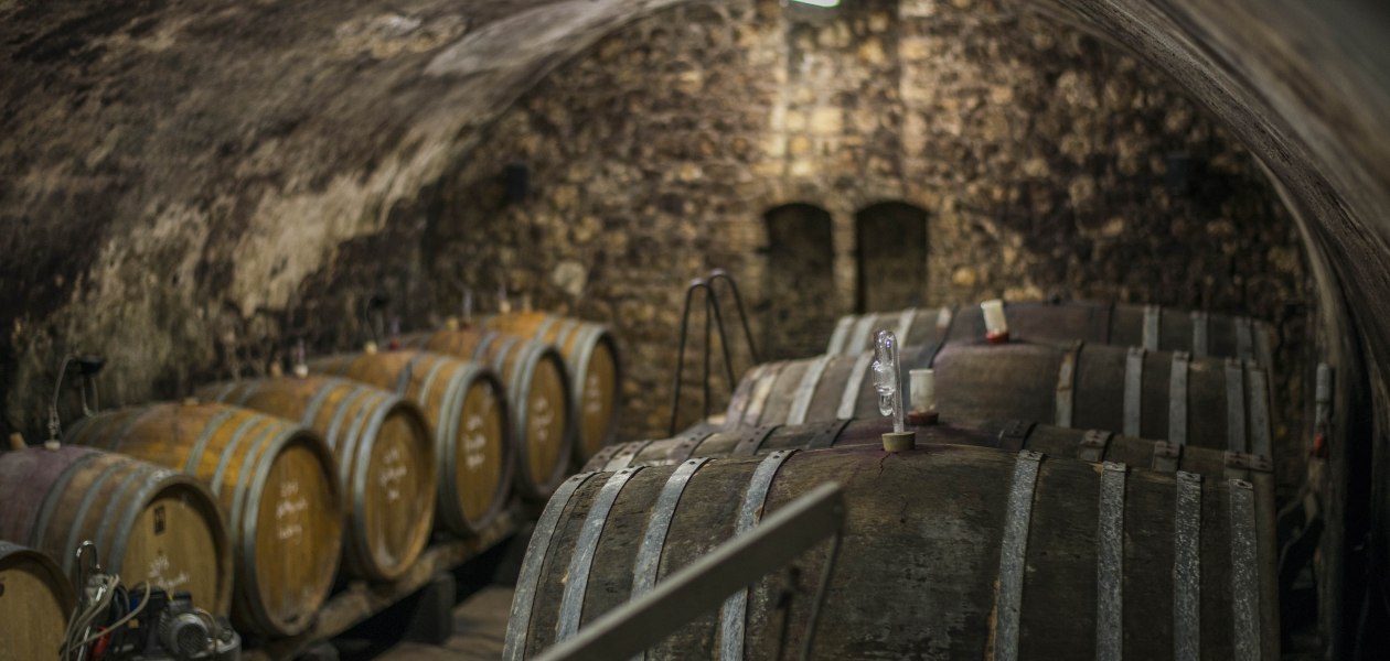 Weinkeller, &copy; Weingut Spies