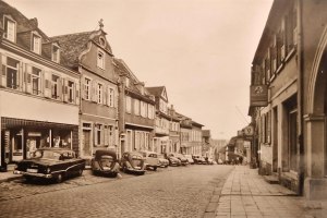 Blick Mainzer Straße 1960er Jahre, © Stadt Oppenheim