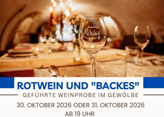 Rotwein und Backes &copy; Timo R&auml;der