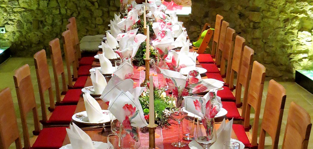 Weingut Dechent_Tisch eingedeckt, &copy; Weingut Dechent