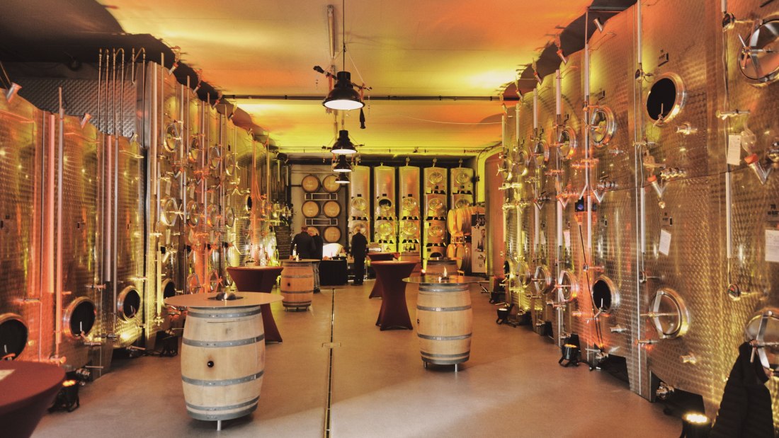 Weingut Georg Gustav Huff_Keller Weinprobe, &copy; Weingut Georg Gustav Huff