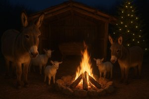 Ku8_Vortrag Esel-Wanderungen, &copy; Norbert Kessel