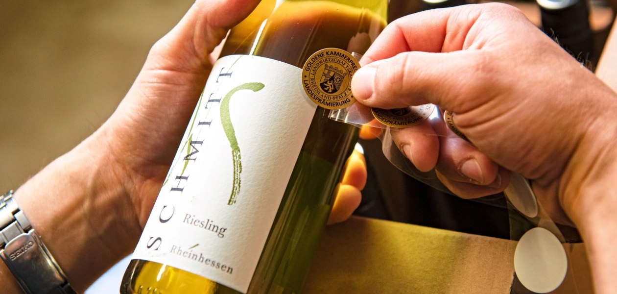 Weingut Schmitt_Kammerpreism&uuml;nze, &copy; Weingut Schmitt