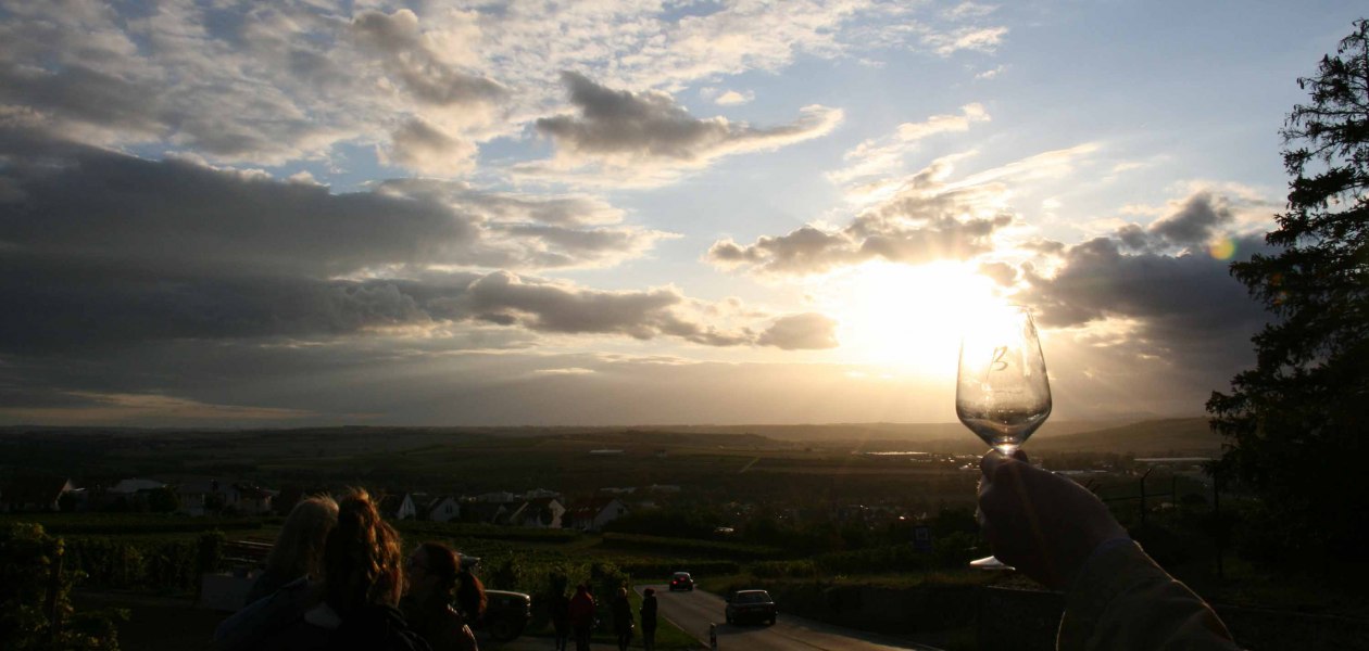 Weingut Becker_Sonnenuntergang, &copy; Weingut Becker