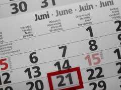 Kalender f&uuml;r Veranstaltungsaufruf 