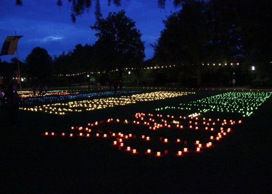 Parklichterfest &copy; Stadt Nierstein
