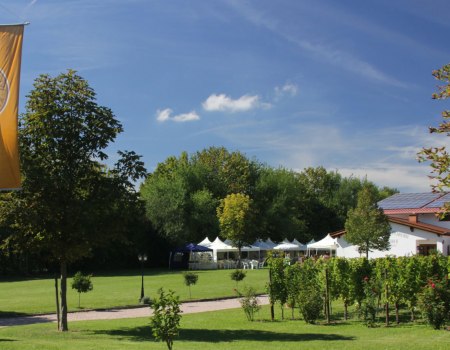 Weingut Fischborn Bergeshof_Garten, © Weingut Fischborn Bergeshof