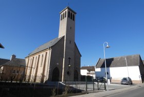 K&ouml;ngernheim, kath. kirche "Christk&ouml;nig" &copy; TSC Rhein-Selz