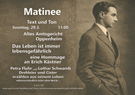 Das Leben  ist immer lebensgef&auml;hrlich, &copy; Petra Fluhr