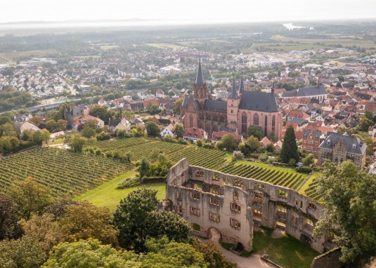 Oppenheim von oben © Dominik Ketz, Rheinhessen-Touristik GmbH