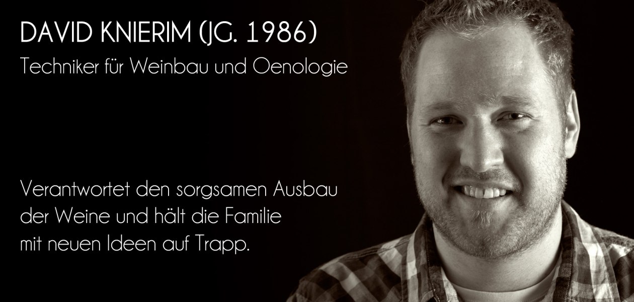 Weingut Reinhart u. David Knierim_David, &copy; Weingut Reinhart u. David Knierim