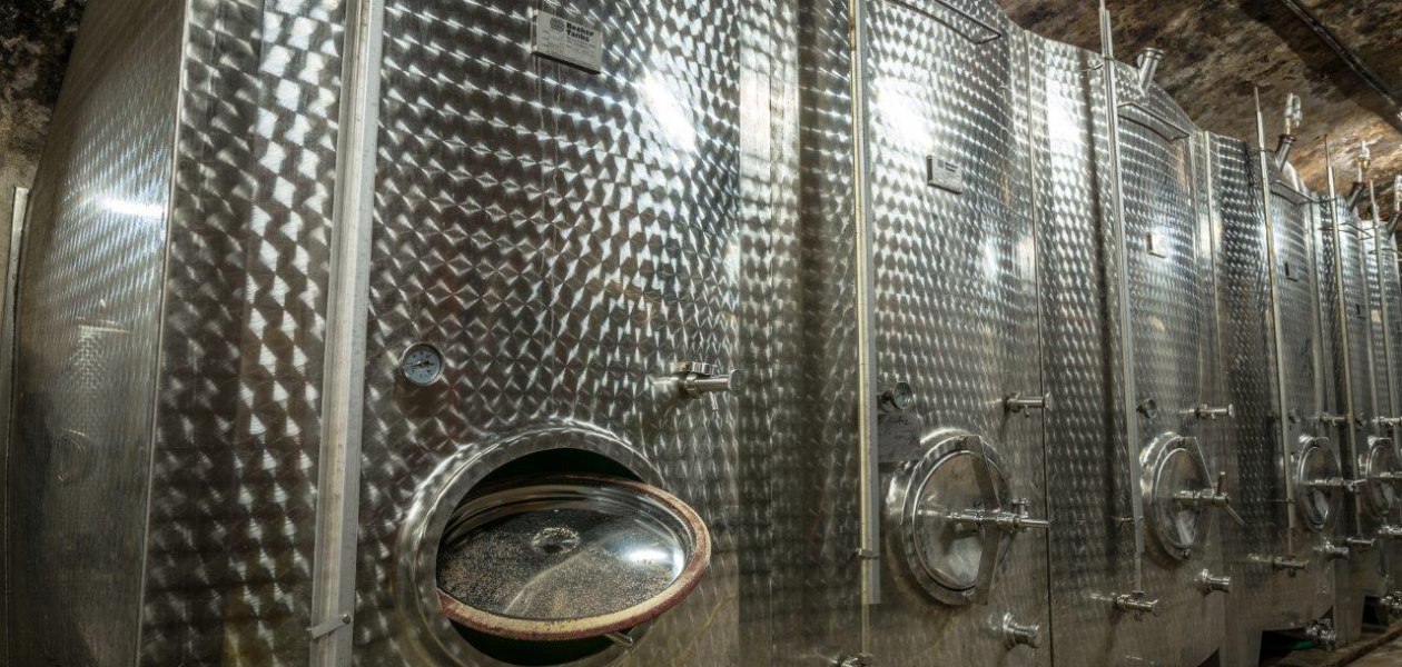 Weingut Georg Mahn_Edelstahltanks, &copy; Weingut Georg Mahn