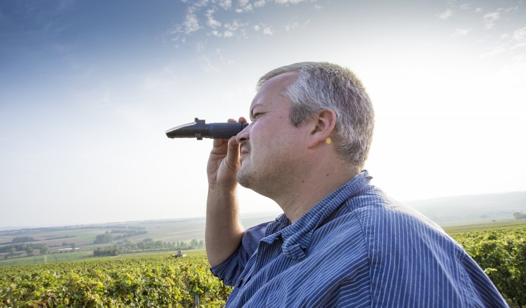 Weingut Helmut Best_Refraktometer, &copy; Weingut Helmut Best