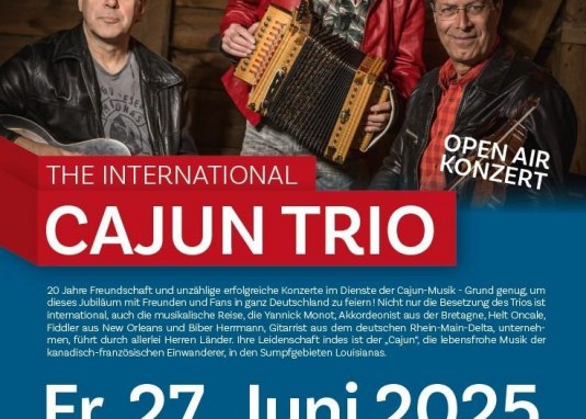 The International Cajun Trio © Kulturverein Guntersblum