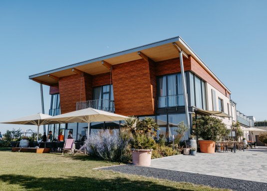 Weinzuhause Terrasse