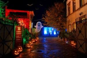 Halloween Quiznacht Domhof, &copy; Weingut Domhof, Bild mit KI-Unterst&uuml;tzung erstellt