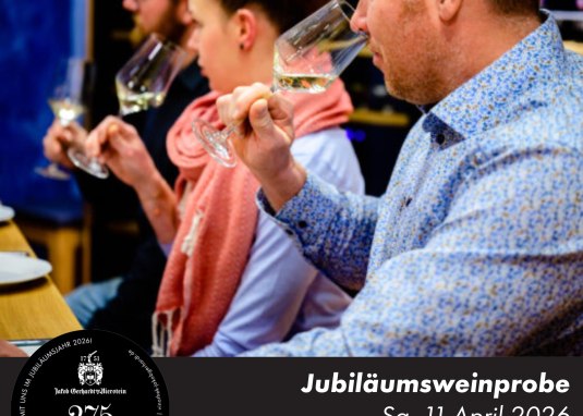 Jubil&auml;umsweinprobe &copy; Weingut Jakob Gerhardt
