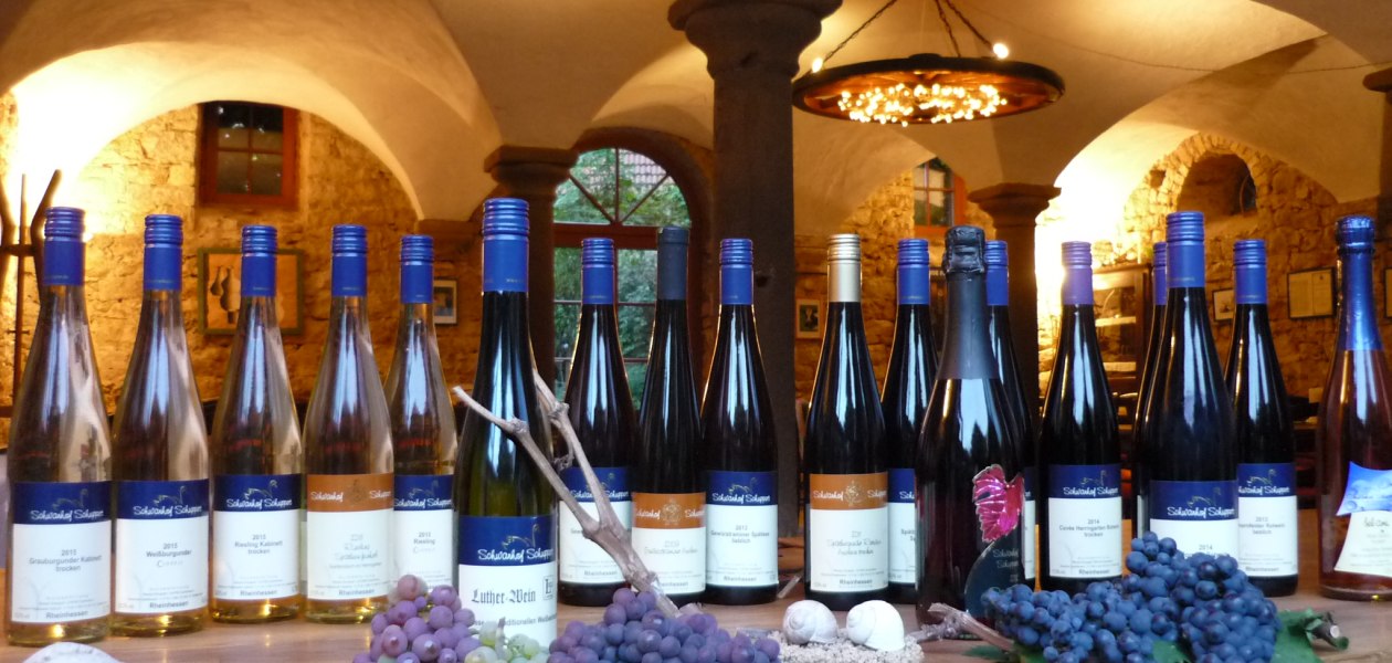 Weinflaschen Weingut Schuppert Guntersblum, &copy; Weingut Schuppert