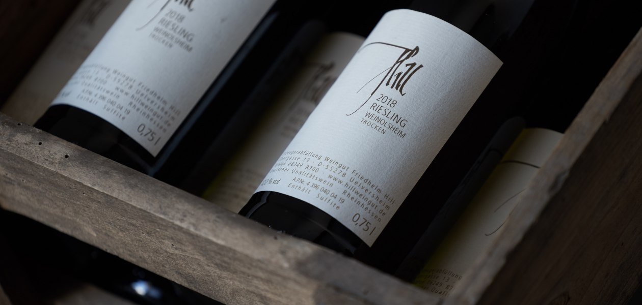 Weingut Hill_Weinflaschen, © Weingut Friedhelm Hill