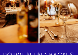 Rotwein und Backes, © Timo Räder