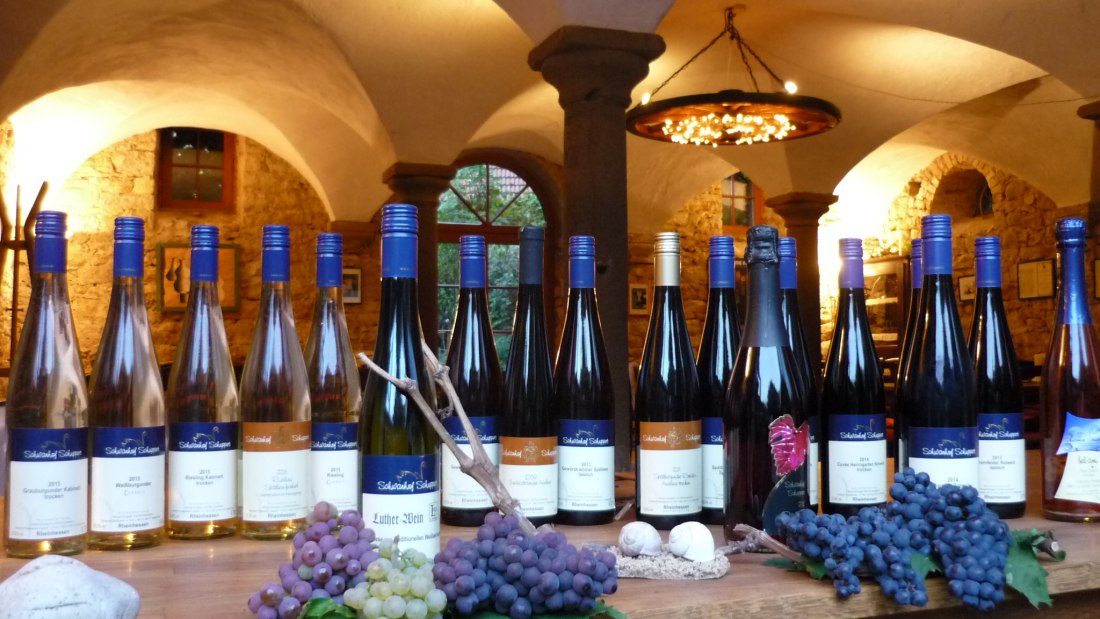 Weinflaschen Weingut Schuppert Guntersblum, &copy; Weingut Schuppert