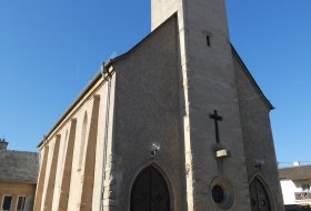 K&ouml;ngernheim, Kath. Kirche "Christk&ouml;nig" &copy; TSC Rhein-Selz
