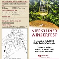 Niersteiner Winzerfest Programm 1 &copy; Verkehrsverein Nierstein e.V.