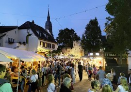 Winzerfest Nierstein - Fronhof, &copy; Hans B&uuml;rkle
