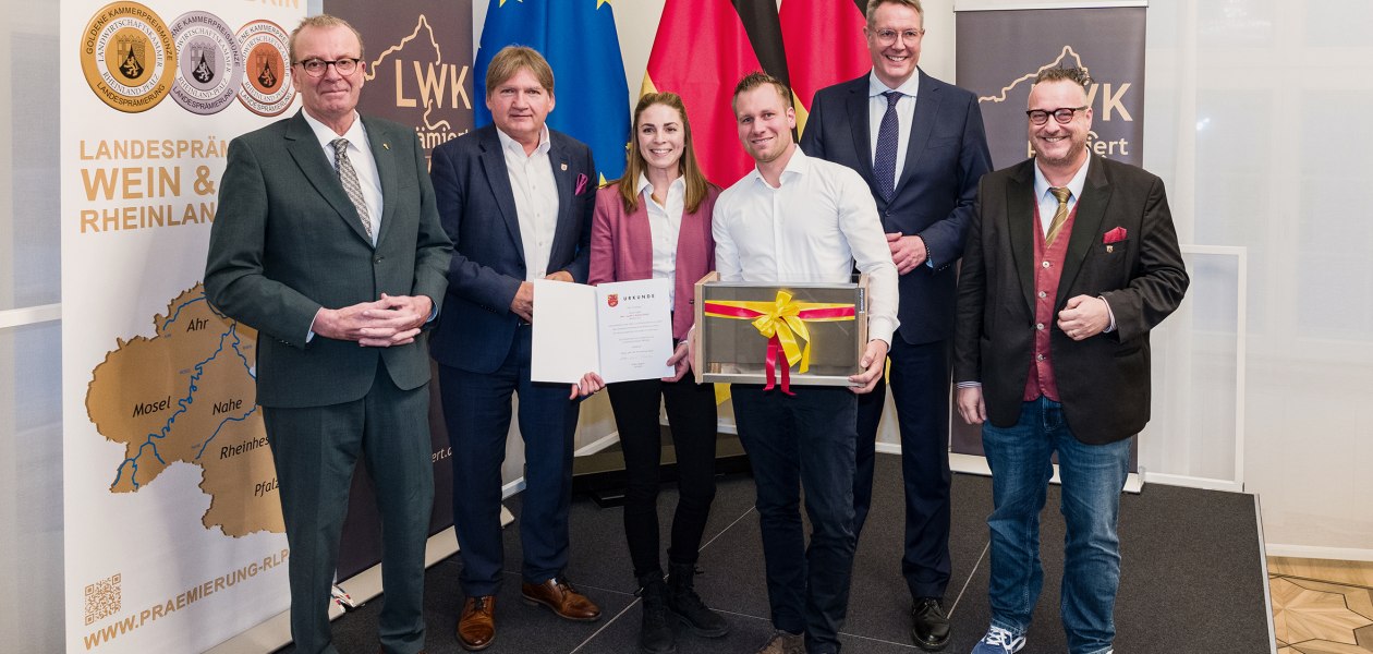 Ehrenpreis 2025 Weingut Dorst, &copy; LWK RLP/Carsten Costard