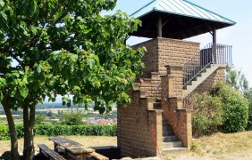 Römerturm Aussicht © Verkehrsverein Guntersblum