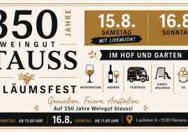 350 Weingut Stauss Flyer Querformat, &copy; Christina Stauss