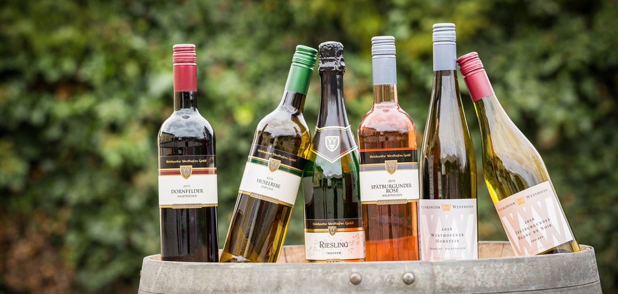 Weinkontor Westhofen_Weinflaschen, &copy; Weinkontor Westhofen
