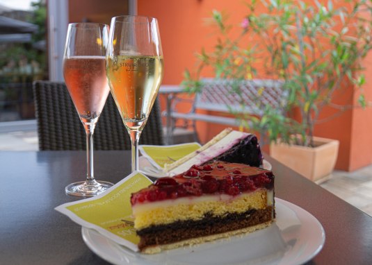 Torten in Veronikas Café Flonheim