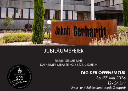 Tag der offenen T&uuml;r_Jubifeier Jakob Gerhardt &copy; Wein- und Sektkellerei Jakob Gerhardt