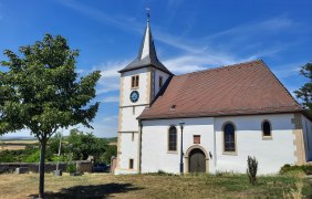 Kirche Hillesheim Rheinhessen 1 &copy; TSC Rhein-Selz
