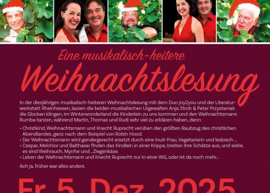Weihnachtslesung © Museum Guntersblum
