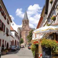 Altstadt Oppenheim mit Katharinenkirche © Uwe Feuerbach