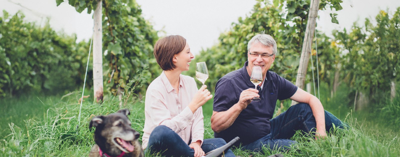 Lebensfreude im Glas, © Weingut Hauck