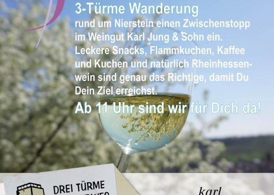 3-T&uuml;rme-Wanderung_Weingut Karl Jung & Sohn &copy; Weingut Karl Jung & Sohn